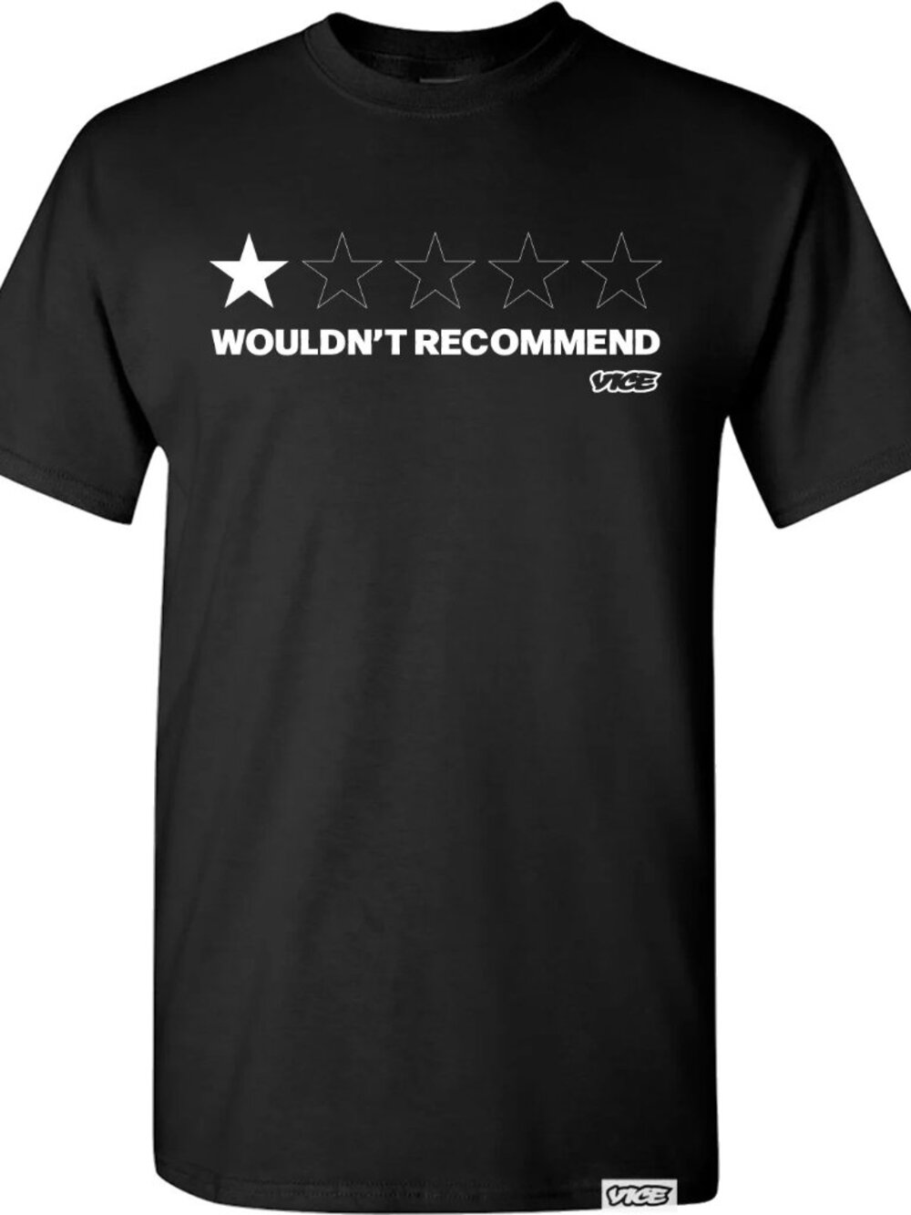 VICE One Star Reviews Tee full size free shipping